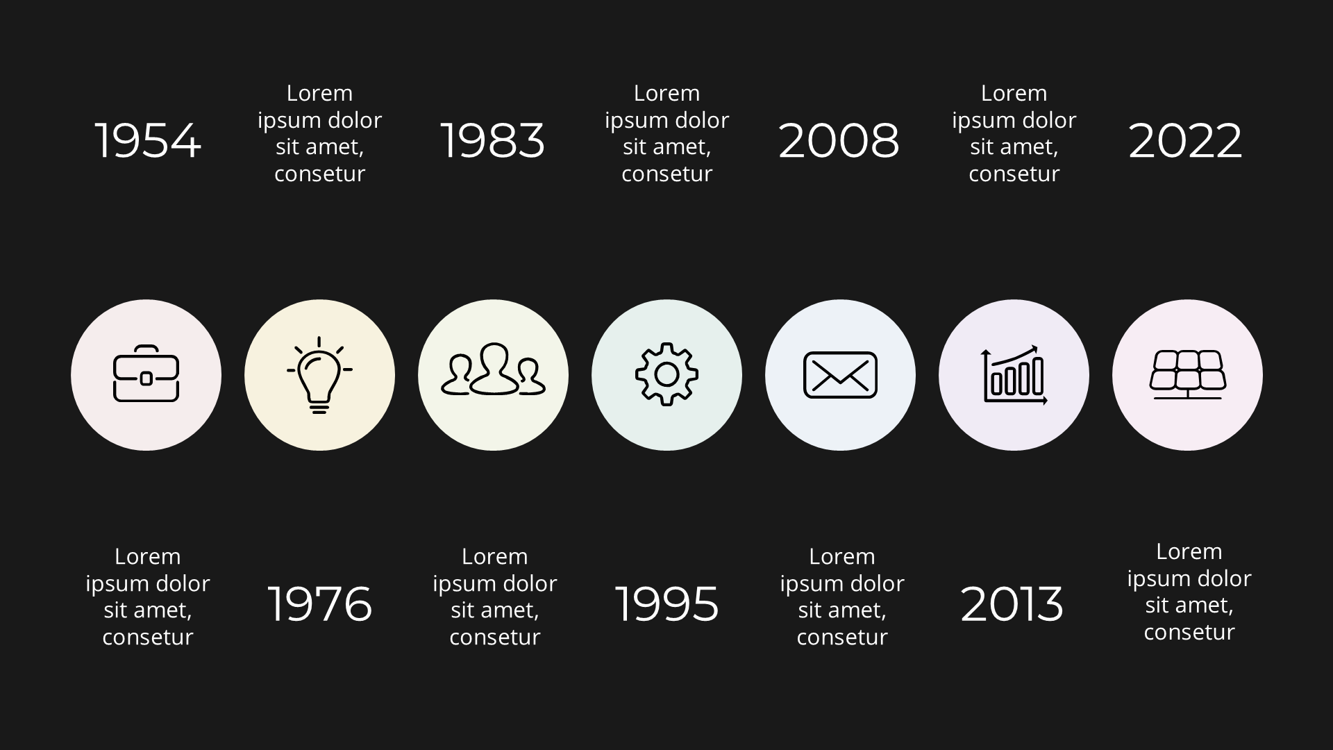 Timeline V2 Dark slide 7